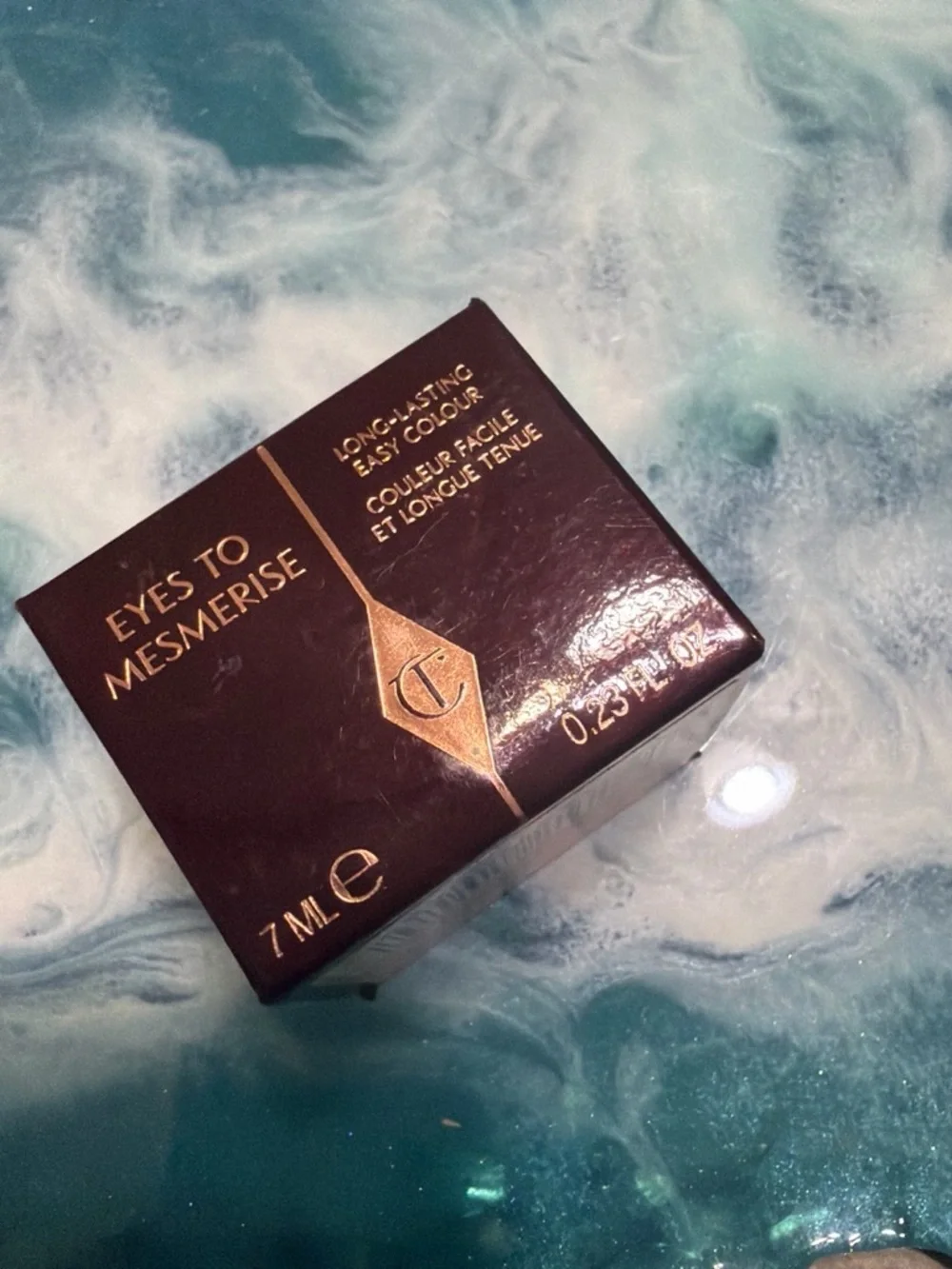 Charlotte Tilbury brown and rose-gold boxed eye colour